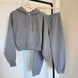 TNA hoodie + sweatpants